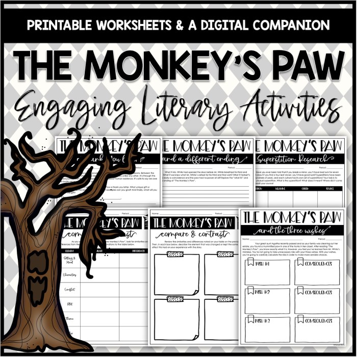 Literary devices in the monkey's paw