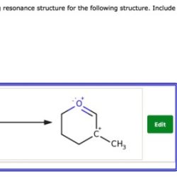 Resulting arrows resonance curved draw structure solved pairs lone include following